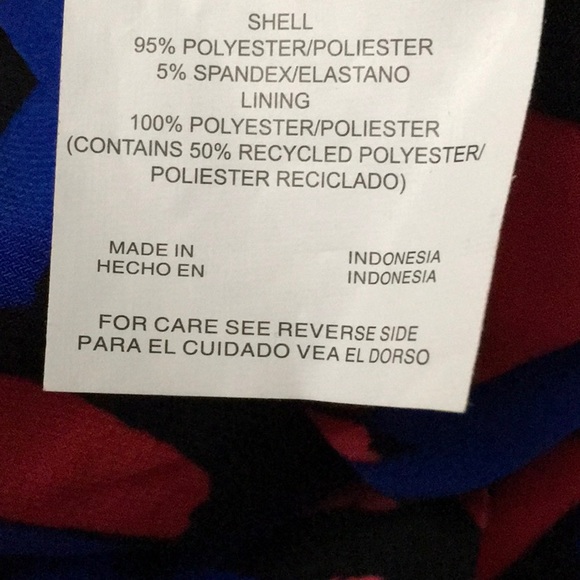 Aqua Green Women's Plus Size Tiered Tankini Top Floral Various NWT - Picture 3 of 4